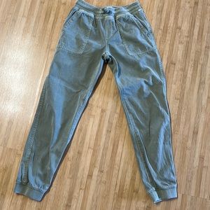 Gap Kids Light green wash joggers